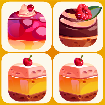かわいいケーキ集め