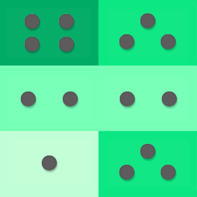 重ねてドミノパズル