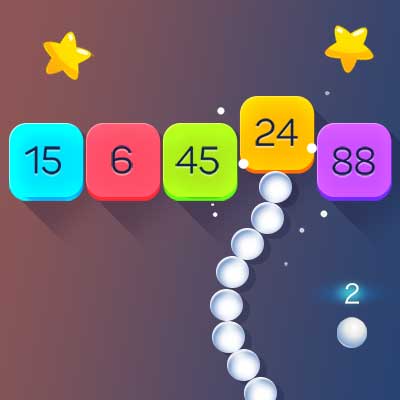 数字くねくねボール