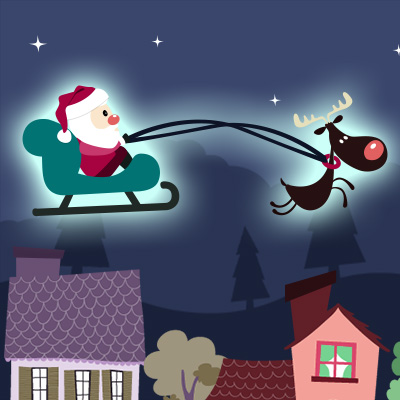 サンタのクリスマスナイト